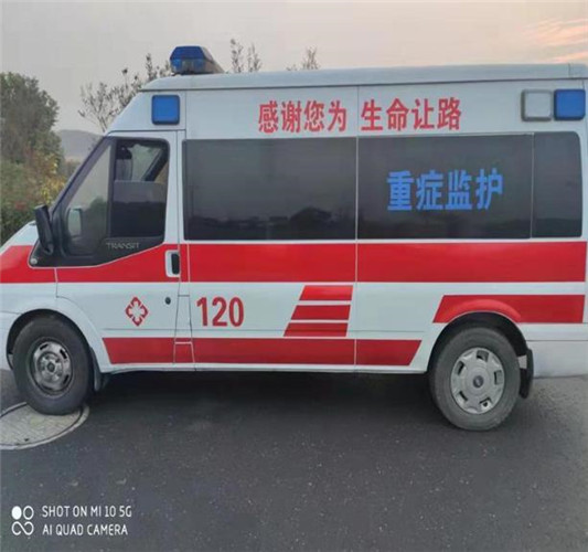 大庆救护车出租服务案例3